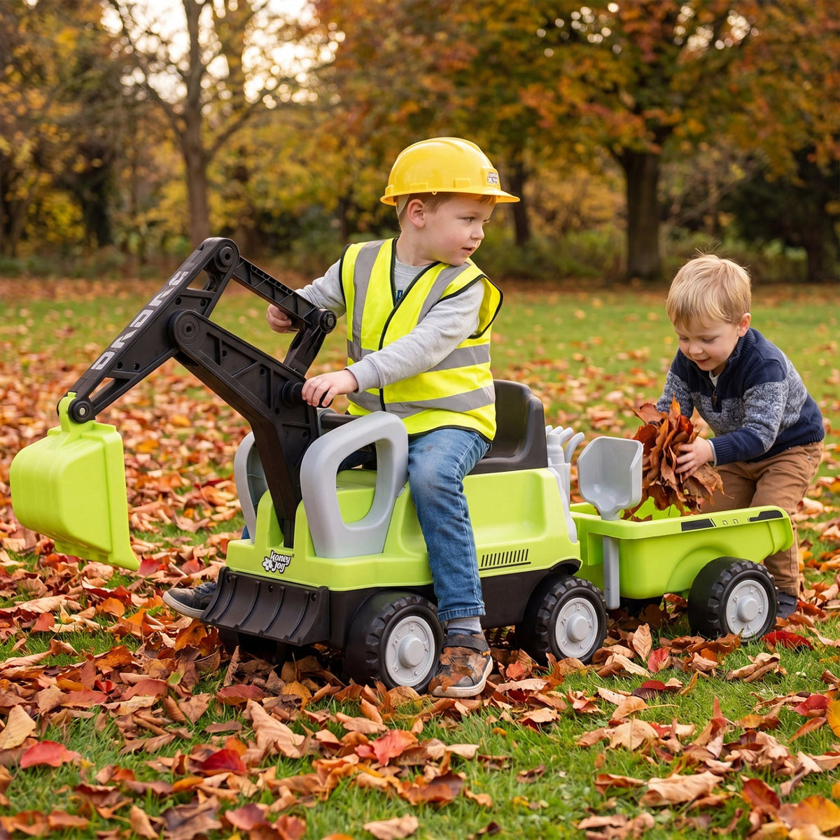 Little Digger Tractor & Trailer