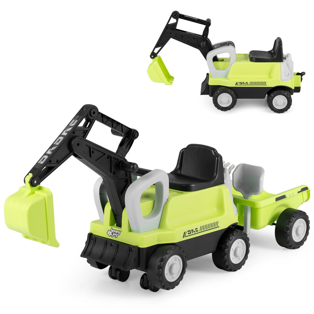 Little Digger Tractor & Trailer