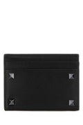 VALENTINO GARAVANI Mini Leather Rockstud Card Holder - Maven Couture IncSMALL LEATHER GOODS