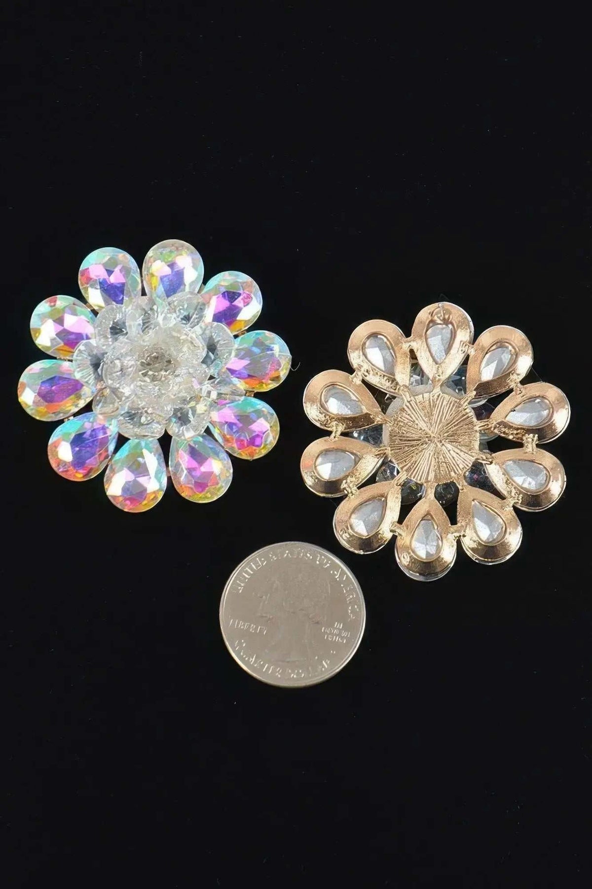 Women's Rhinestone Studded Earrings BYMANYC ® New York CONTEMPORARY VIBRANT MODERN JEWELRY - New Collection