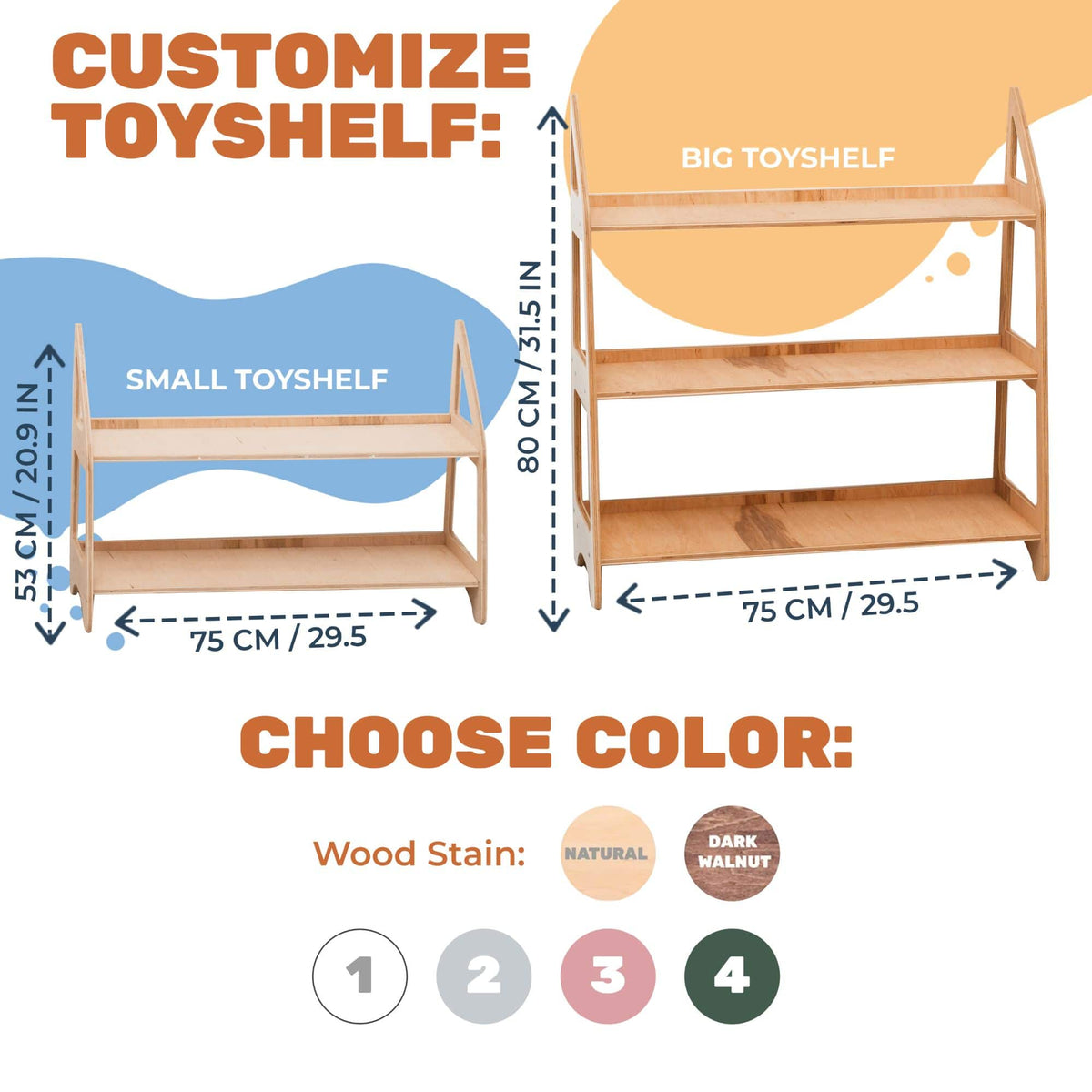 Montessori Toy Shelf